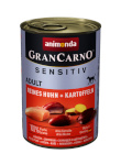 Animonda koeratoit GranCarno 4017721824118 Dogs Moist Food Chicken, Liver Adult 400g