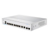 Cisco switch CBS250-8T-E-2G-EU network Managed L2/L3 Gigabit Ethernet (10/100/1000) hõbedane