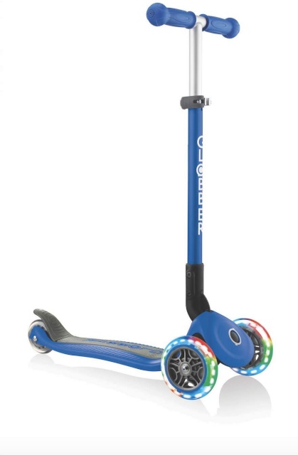 Globber tõukeratas 432-100 Primo Foldable Lights, sinine