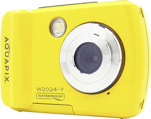 Easypix Aquapix W2024 Splash Yellow, helesinine