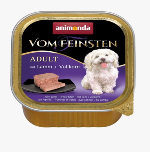 Animonda koeratoit Vom Feinsten Classic flavor: lamb with whole grains 150 g