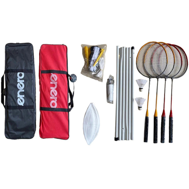 Enero sulgpalli komplekt ja võrkpall 10W1 1036335