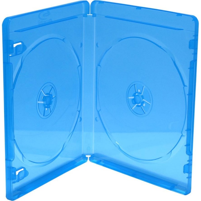 MediaRange karp BD Case for 2 Discs, 11mm, 50tk, sinine