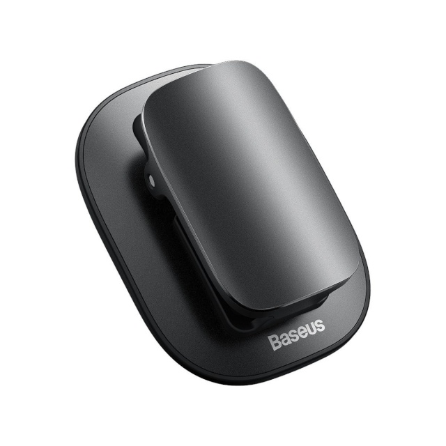 Baseus prillide kinnitus autole Platinum Vehicle Eyewear Clip Black