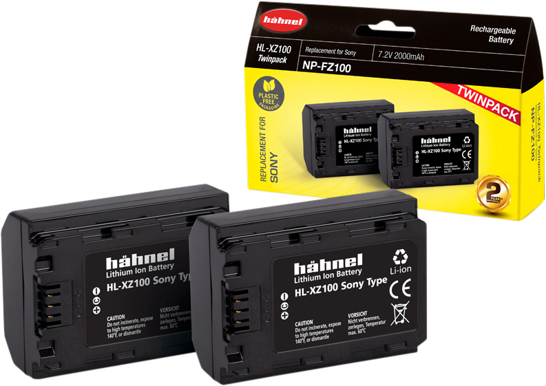 Hähnel aku Sony HL-XZ100 Twin Pack