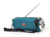 Gembird kõlarid SPK-BT-17 portable Bluetooth speaker with FM-radio, roheline