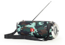 Gembird kõlarid SPK-BT-17 portable Bluetooth speaker with FM-radio, camo
