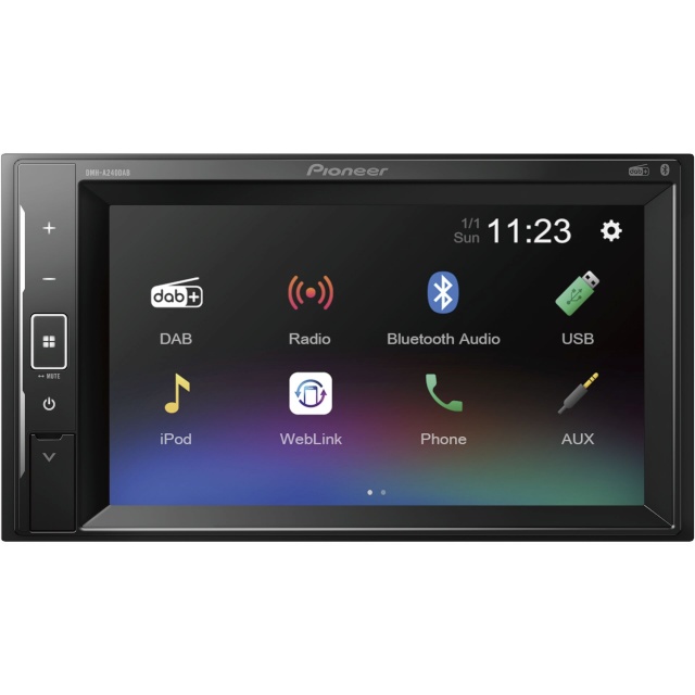 Pioneer multimeediakeskus DMH-A240DAB