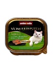 Animonda kassitoit Vom Feinsten Classic Cat with Turkey, Chicken Breast, Herbs 100g