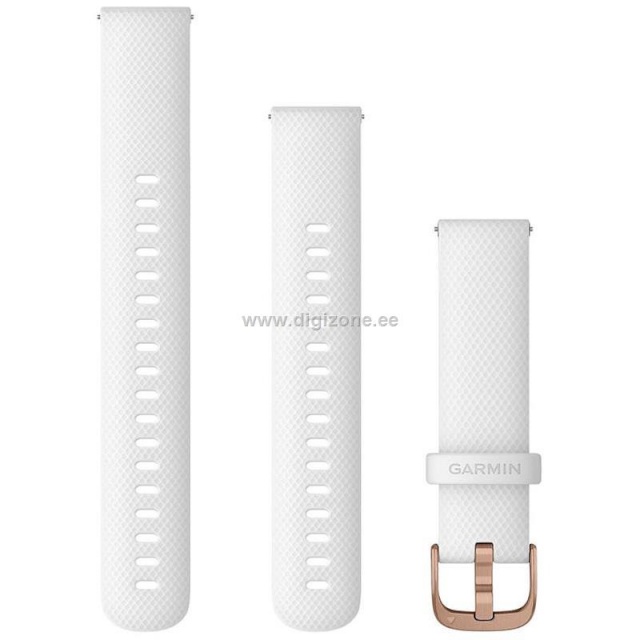 Garmin kellarihm Venu 2S 18mm, valge/rose gold