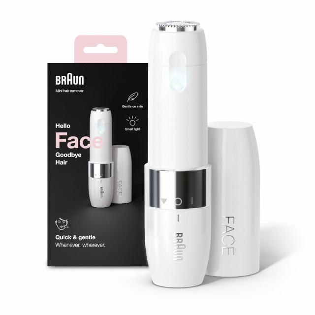 Braun miniraseerija FS1000 Face Mini Epilator, valge