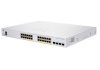 Cisco switch CBS350-24P-4G-EU network Managed L2/L3 Gigabit Ethernet (10/100/1000) hõbedane