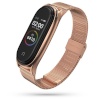 Tech-Protect kellarihm Milanese Band (Xiaomi Mi Band 5/6) roosa kuldne