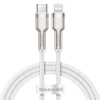 Baseus kaabel USB-C cable to Lightning Cafule, valge, Power Delivery, 20W, 1m (valge)