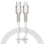 Baseus kaabel USB-C cable to Lightning Cafule, valge, Power Delivery, 20W, 1m (valge)