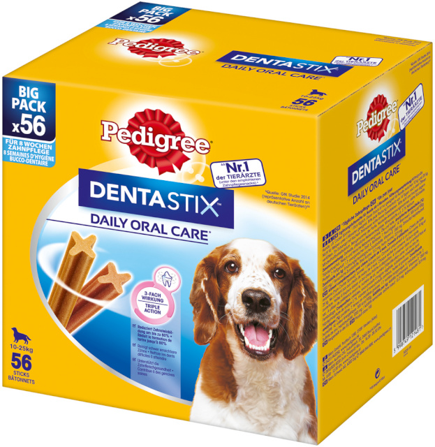 Pedigree närimispulgad DENTA STIX 1.44kg Adult Beef, Chicken