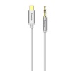 Baseus audiokaabel Yiven Audio Cable USB-C to mini jack 3,5mm, 1.2m (white)