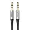 Baseus audiokaabel Yiven Audio Cable mini jack 3,5mm AUX, 1m (Black + Silver)