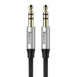 Baseus audiokaabel Yiven Audio Cable Cable 3.5 male Audio M30 1.5M Silver + Black