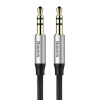 Baseus audiokaabel Yiven Audio Cable M30 0.5M Silver + Black