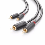 UGREEN audiokaabel 2RCA (Cinch) to 2RCA (Cinch) Cable 2m, must