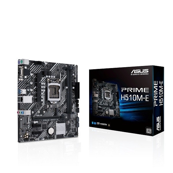 ASUS emaplaat PRIME H510M-E LGA1200 2DD R4 HDMI/DP M.2 mATX