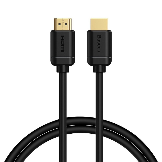 Baseus videokaabel 2x HDMI 2.0 4K 60Hz Cable, 3D, HDR, 18Gbps, 2m (Black)