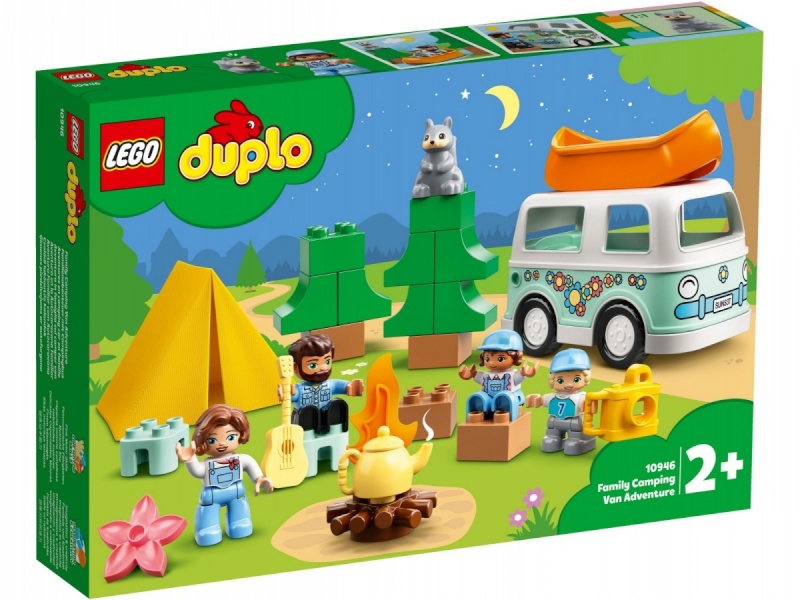 Lego klotsid Duplo Family Camping Van Adventure (10946)