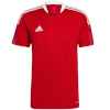 Adidas Teamwear T-särk meestele Tiro 21 Training Jersey punane GM7588 , suurus 2XL