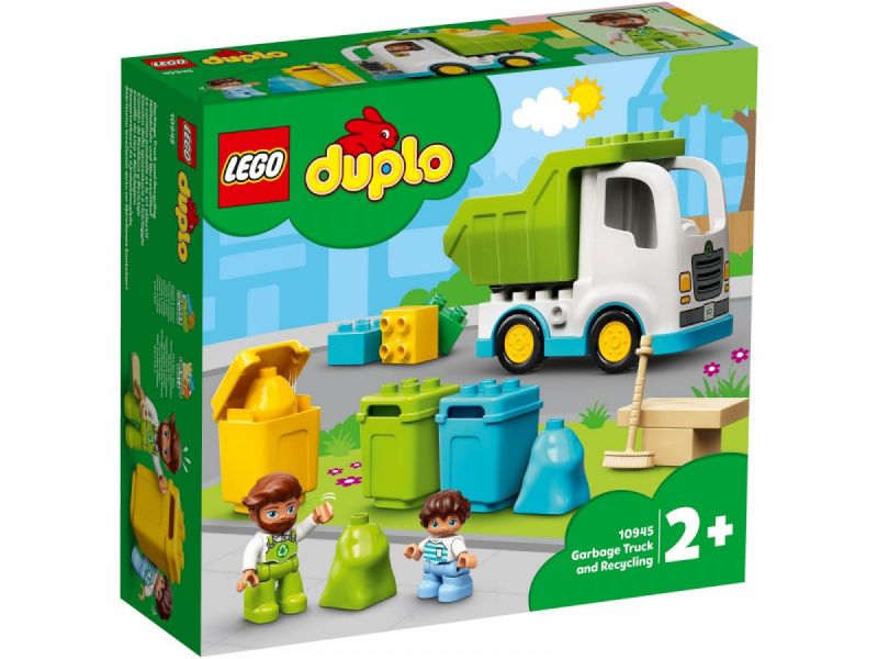 Lego klotsid Duplo 10945 Garbage Truck And Recycling