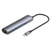 Baseus USB jagaja Adapter HUB 6w1 USB-C to 3x USB 3.0 + HDMI + RJ45 + USB-C PD