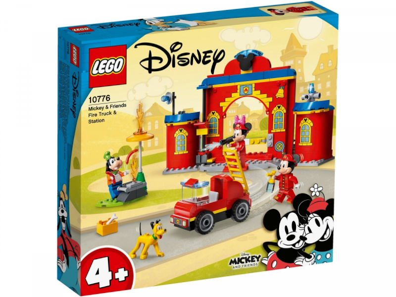 Lego klotsid Mickey & Friends Fire Truck & Station (10776)