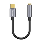 Baseus adapter L54 Audio USB-C + mini jack 3,5mm (Black+Gray)