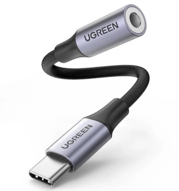 UGREEN adapter AV161 audio USB-C to mini jack 3,5mm
