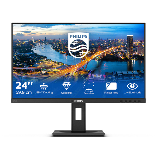Philips monitor B Line 246B1/00 23.8" Quad HD Must