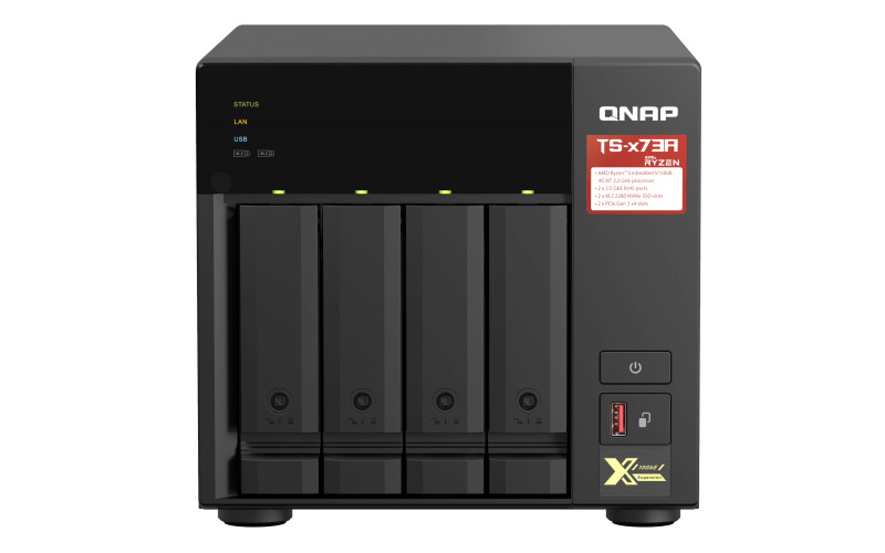 QNAP NAS Storage Tower 4bay 8gb/TS-473a-8g