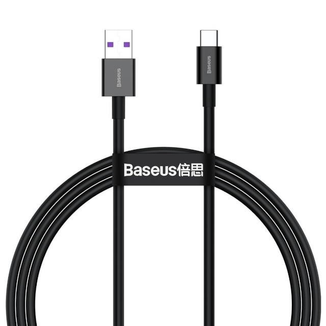 Baseus laadimiskaabel Superior Series Cable USB to USB-C, 66W, 1m, must
