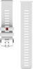 Polar pulsikella rihmade komplekt Silicon Wristband 22mm (Polar Grit X/Grit X Pro/Vantage M/Vantage M2), valge - suurus S/M