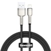 Baseus kaabel USB for Lightning Cafule, 2.4A, 1m (Black)