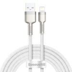 Baseus kaabel USB for Lightning Cafule, 2.4A, 2m (white)