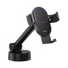 Baseus autohoidja Gravity car mount for Tank phone with suction cup (Black)