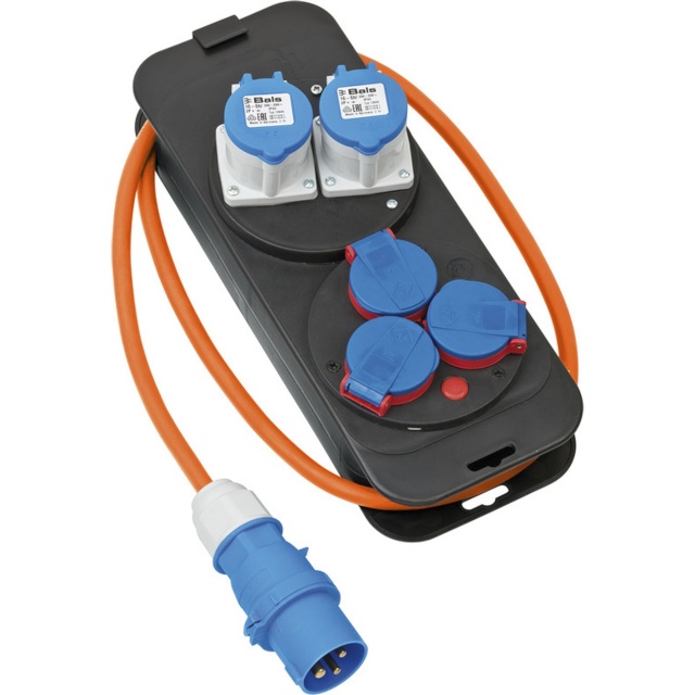 Brennenstuhl pikendusjuhe Camping Energy Station 1.5m 2xCEE230V/16A, 3x230V CEE