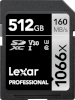 Lexar mälukaart SDXC 512GB Pro 1066x U3 (V30) UHS-II R160/W120