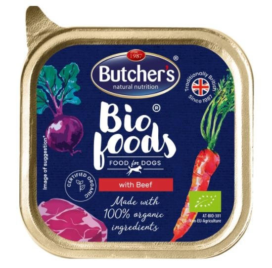 Butcher's koeratoit Butcher’s Bio Foods pate with beef and veal 150g