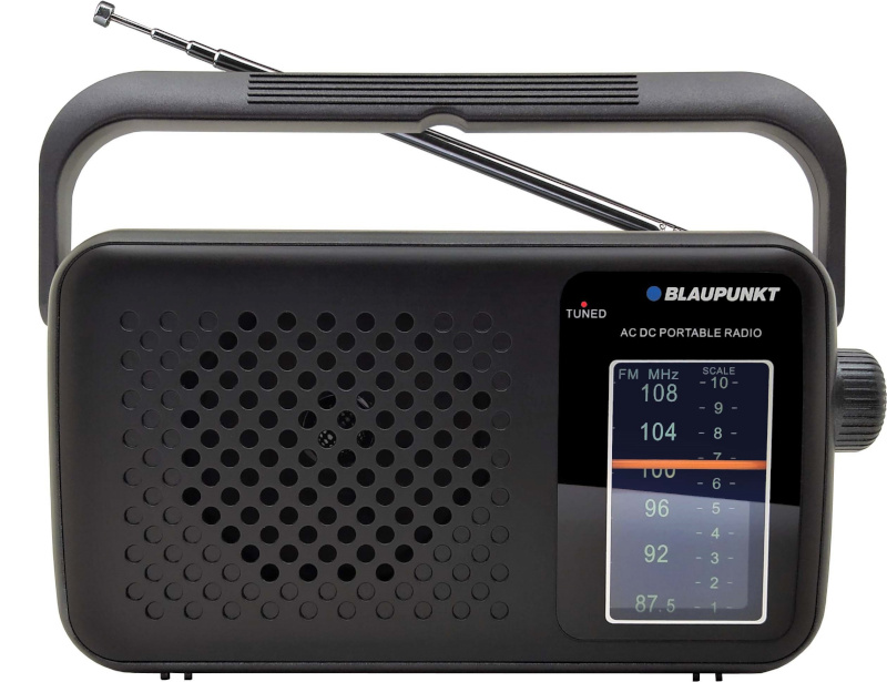 Blaupunkt raadio PR8BK Portable Analog, must