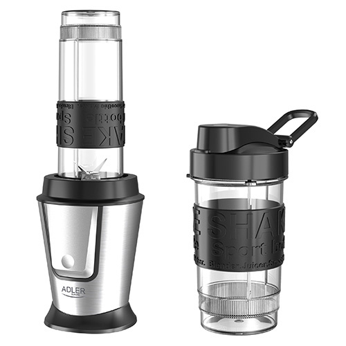 Adler blender AD 4081 Personal Blender with Cooling Stick, must/roostevaba teras