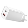 Baseus GaN2 Lite Quick reisilaadija USB+C 65W EU (white)