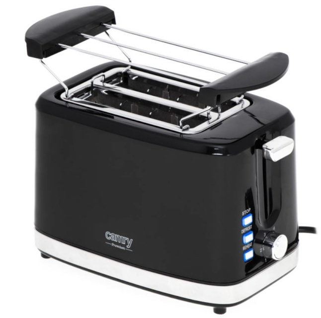 Camry röster CR 3218 Toaster, must