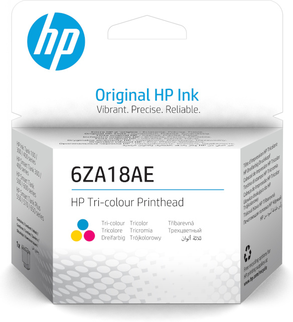HP tindikassett Tri-color Printhead