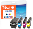 Peach tindikassett Brother LC-3219XL, PEA, MultiPack, FW komp.